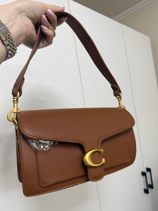 Кафява чанта Coach