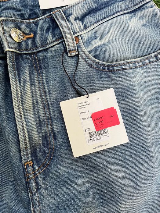 Дамски дънки : Calvin Klein Jeans 90s Straight Jeans 28