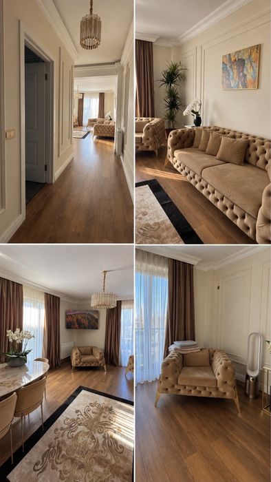 Propietar* Apartament premium cu terasă, mobilat lux, în Bucureștii Noi, lângă metrou Bazilescu Pret: 220.000€