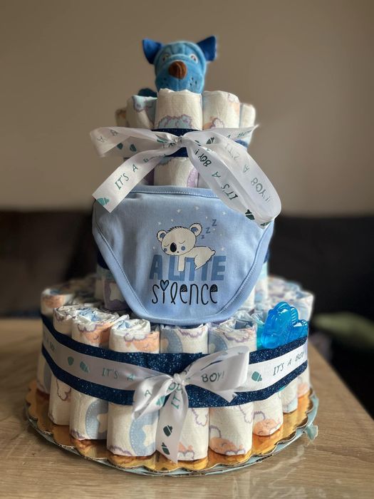 Торта от памперси