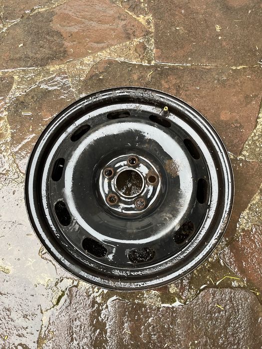 Оригинални VW стоманени джанти 15” 5x112 комплект