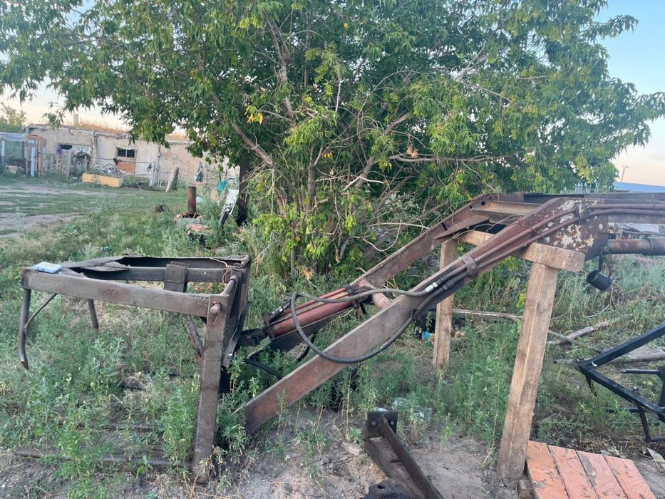 трактор мтз 80 с куном