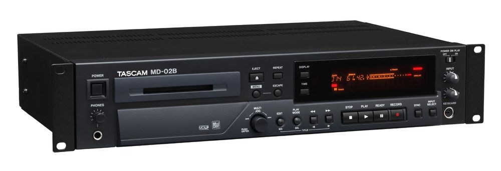 Минидисковая дека - TASCAM MD-02B
