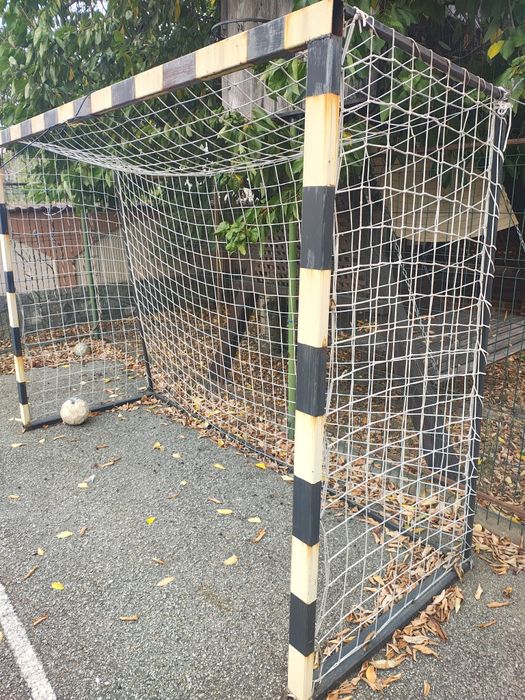 Poartă fotbal cu plasa