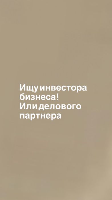 Инвестор бизнеса