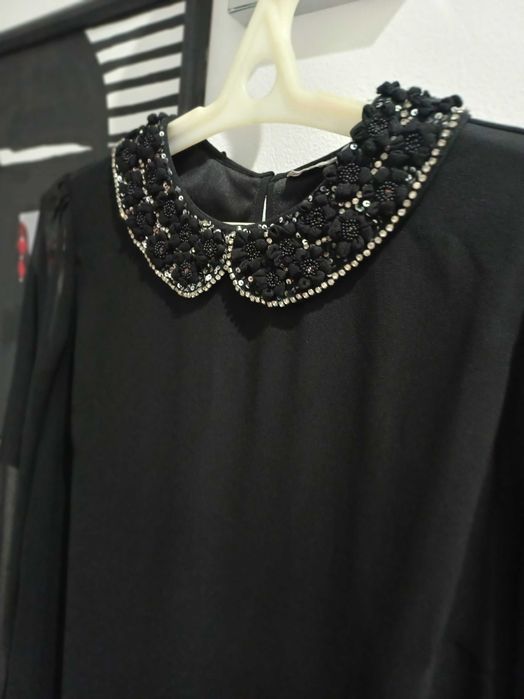 Платье туника черного цвета