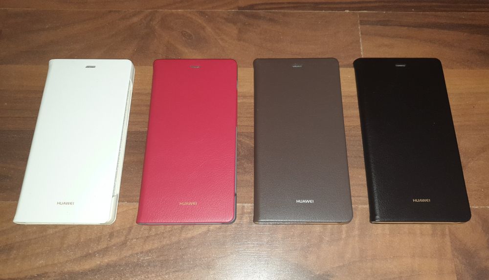 Husa flip piele noua originala Huawei Flip Cover P8