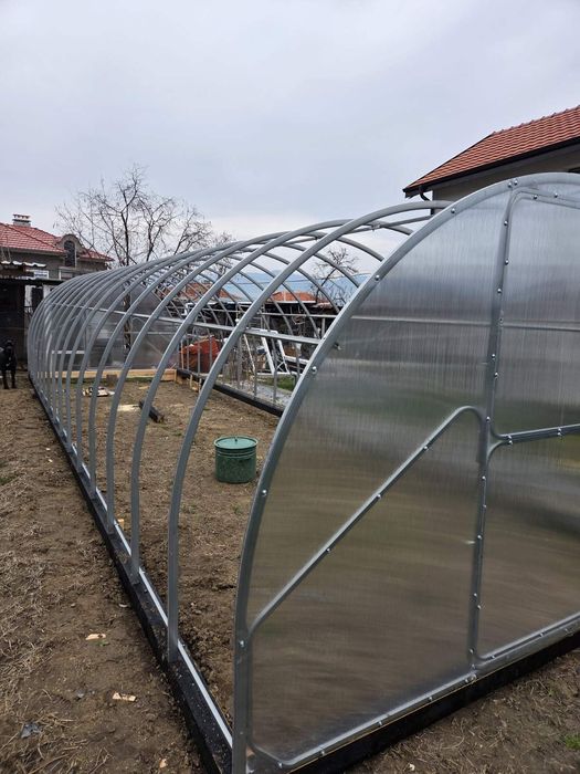 Оранжерия с поликарбонат 3х4, 3х6, 3х8, 3х10