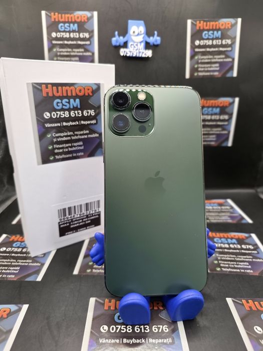 iPhone 13 Pro Max / Alpine  Green / 128GB / 100% / Garantie / Rate