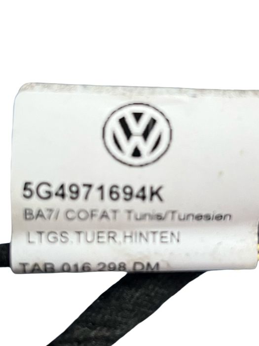 Cablaj Portiera Spate Dreapta Spate Volkswagen Golf Vii 5G1, Be1 2012