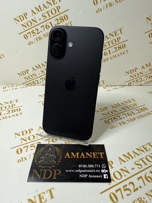 NDP Amanet Braila Iphone 16 128gb (46713)