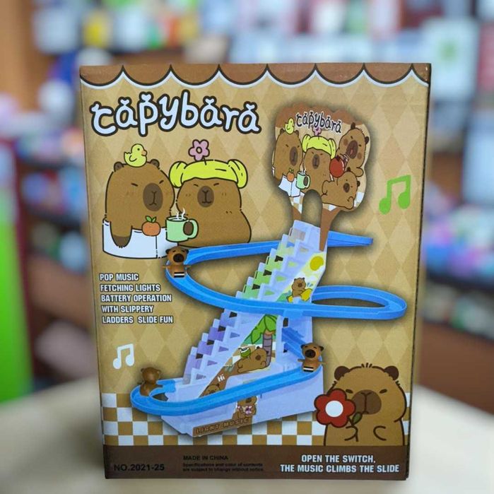 Ескалатор със Звук и Светлина Стич Капибара Stitch Capybara