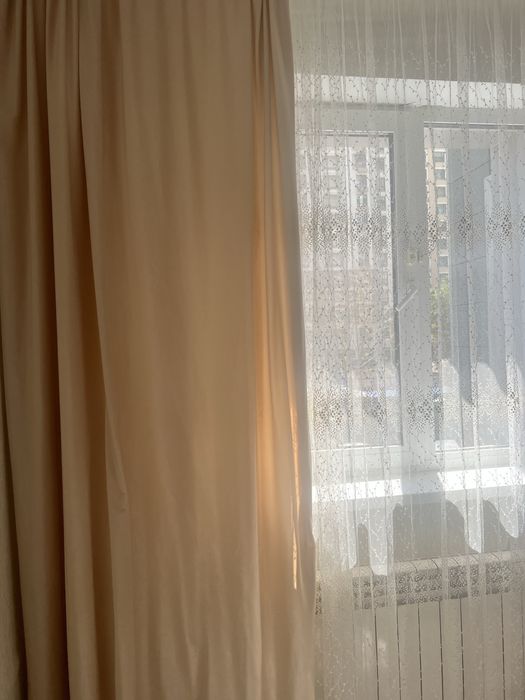Продам шторы с тюлью