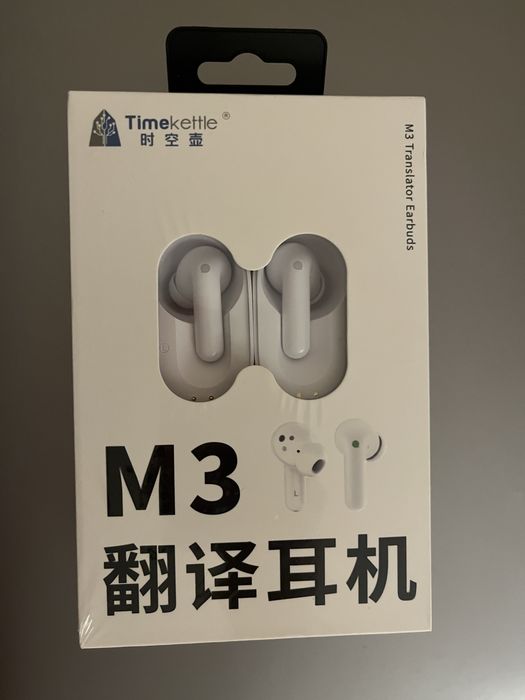 Новые наушники-переводчик Timekettle M3 Offline Version (3-в-1)