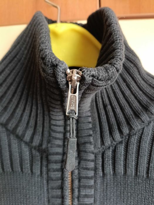 Esprit черен пуловер XL 100% памук жилетка
