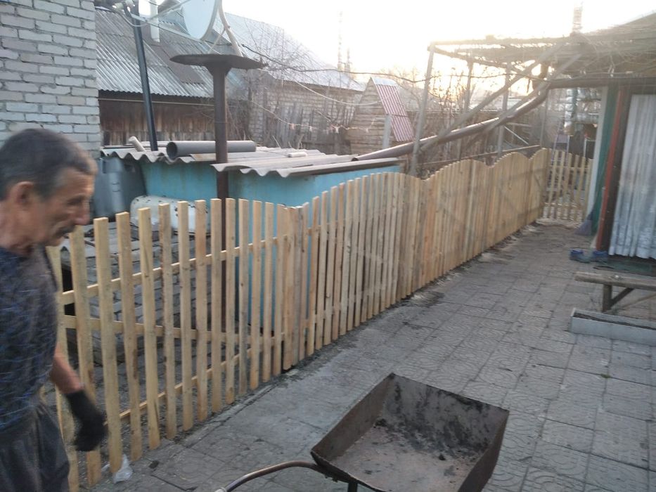 Штакетник деревянный