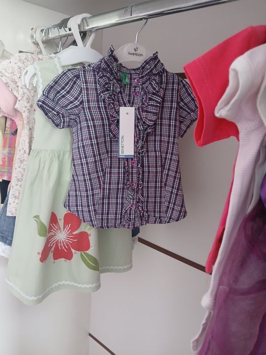 Летни дрехи 12-18 месеца benetton, h&m, Zara, m&s ,next