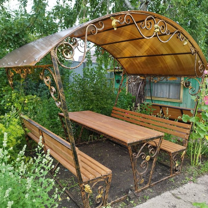 беседка изготовление