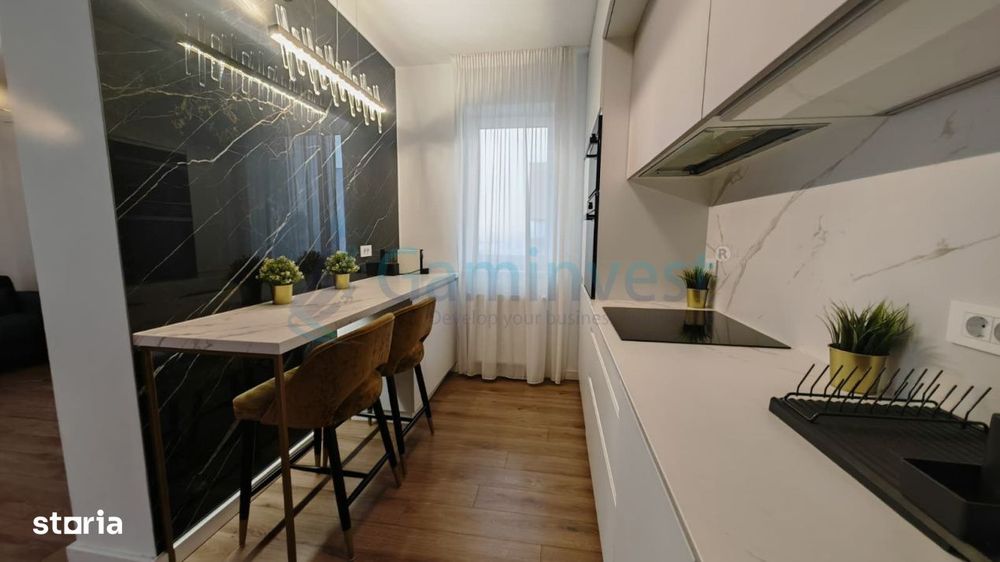 Apartament lux 3 camere, Prima Onestilor cu parcare, Gaminvest, A2678