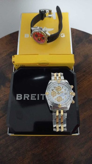 Breitling Chronomat Evolution 44mm 18ct gold/steel