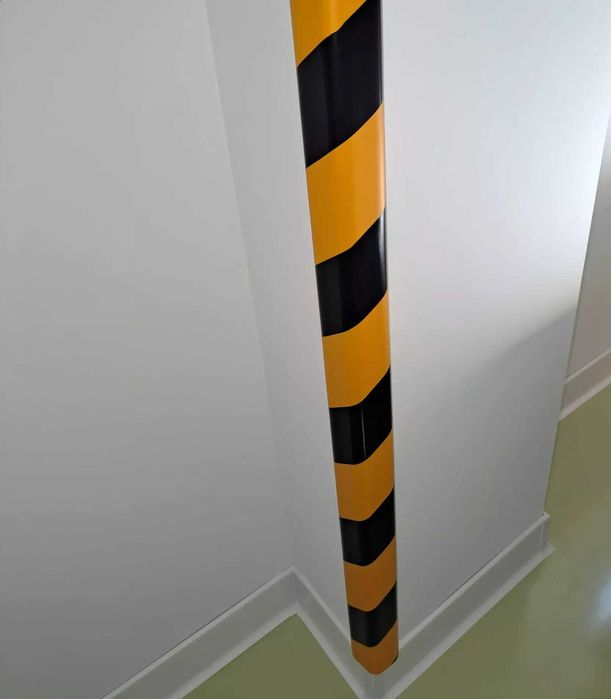 Bandă Protecție Muchii Negru-Galben 90cm