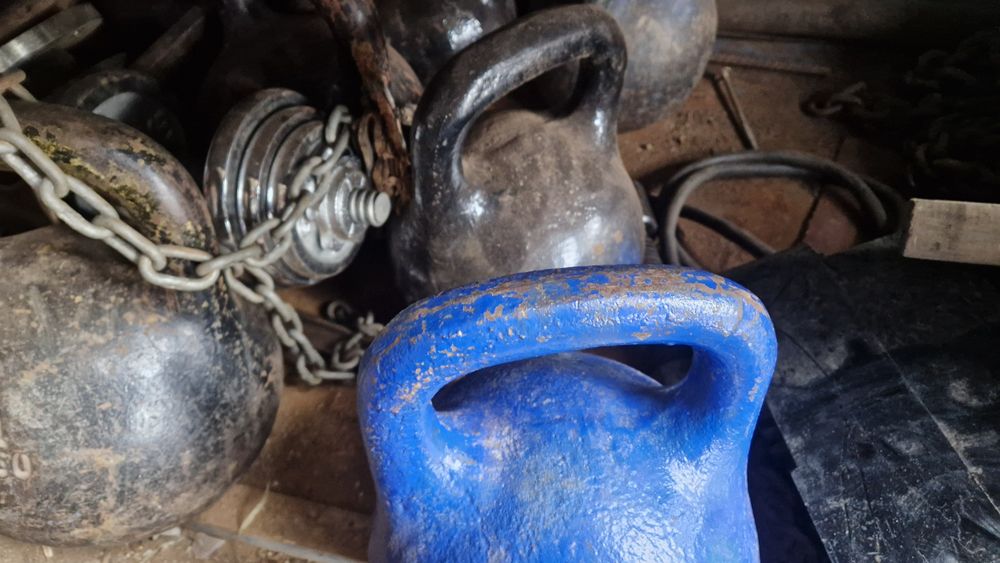 Гиря Советский союз.