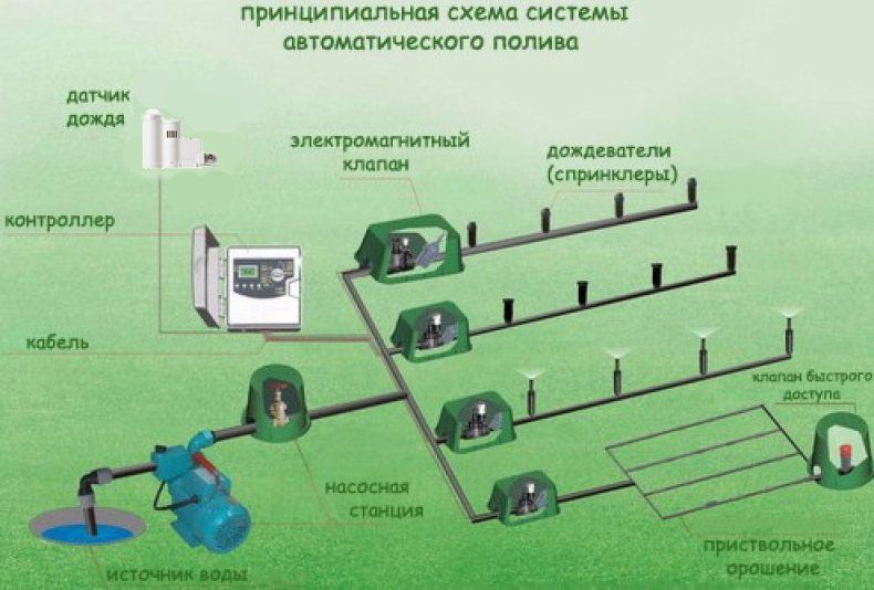 Автополив hunter