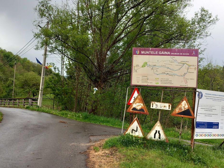 Teren-5000 mp pe drumul spre Muntele Gaina