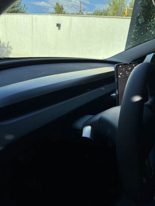 Dashboard cap cover bord pentru tesla model 3 highland 2024+ Black