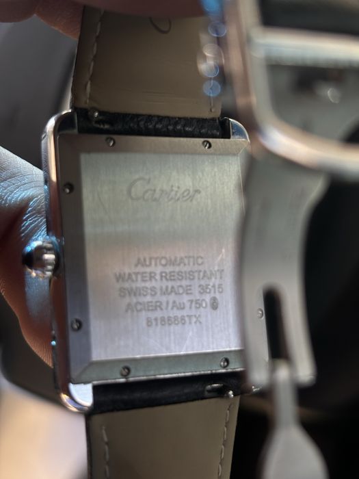 Cartier tank часы