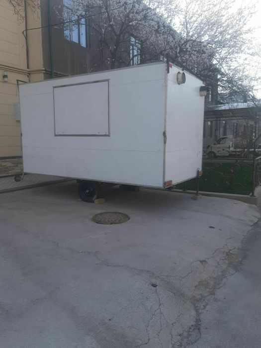 Фудтракт тиркама фургон 4м буйи 2.10м эни 2.5м