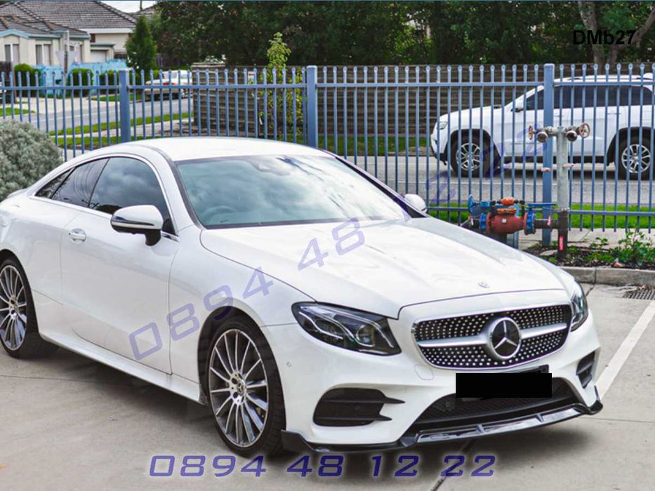 Преден Лип Спойлер Предна AMG Броня Mercedes E W213 Мерцедес Е В213