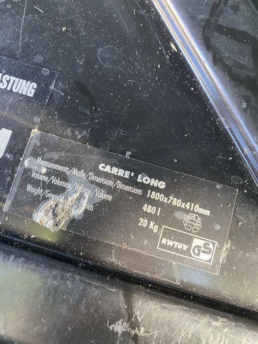 Кутия за багаж за таван на автомобил “Carre‘Long“