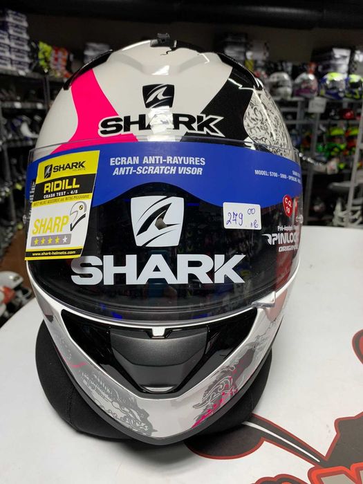 Каска Shark RIDILL 1.2 Threezy Mat/ SPRING