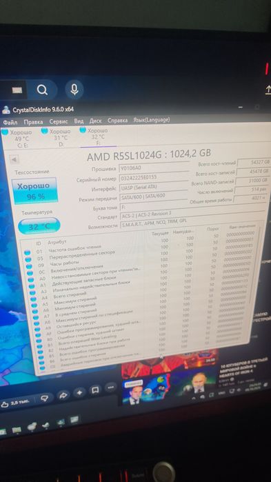 Ssd 1000GB Sata 1TB