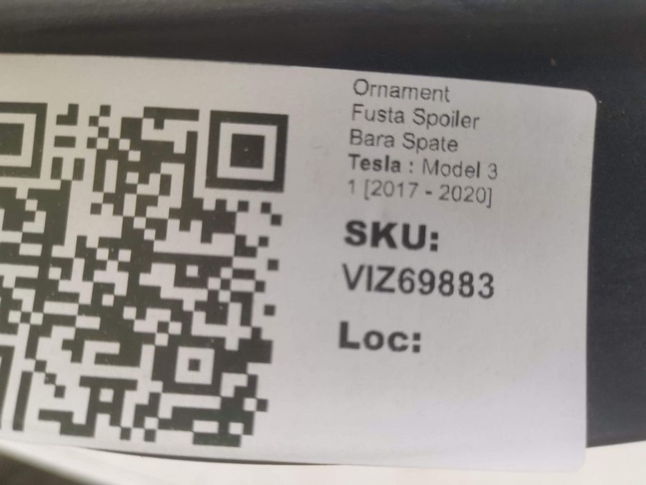 Тесла Модел 3 / Tesla Model 3 [Украса Престилка Спойлер Задна Броня Те