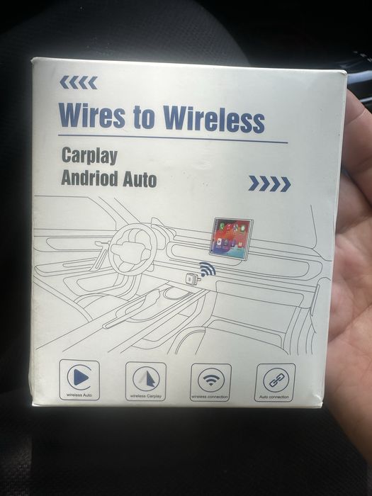 Беспроводной carplay, android auto