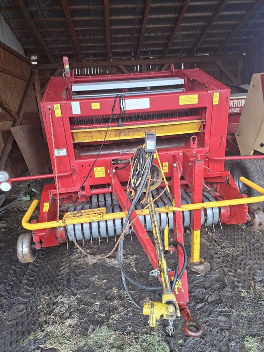 Presă balotiera rotundă Plasă+Ață/krone/Metal fach