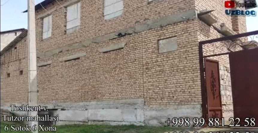 Уй сотилади 6 соток 6 хона