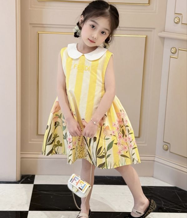 Детска рокля Fendi-4,5,6,7,8 години