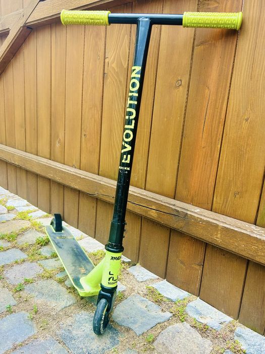 Trotineta Raven Evolution Rookie Series Galben 100 mm Freestyle