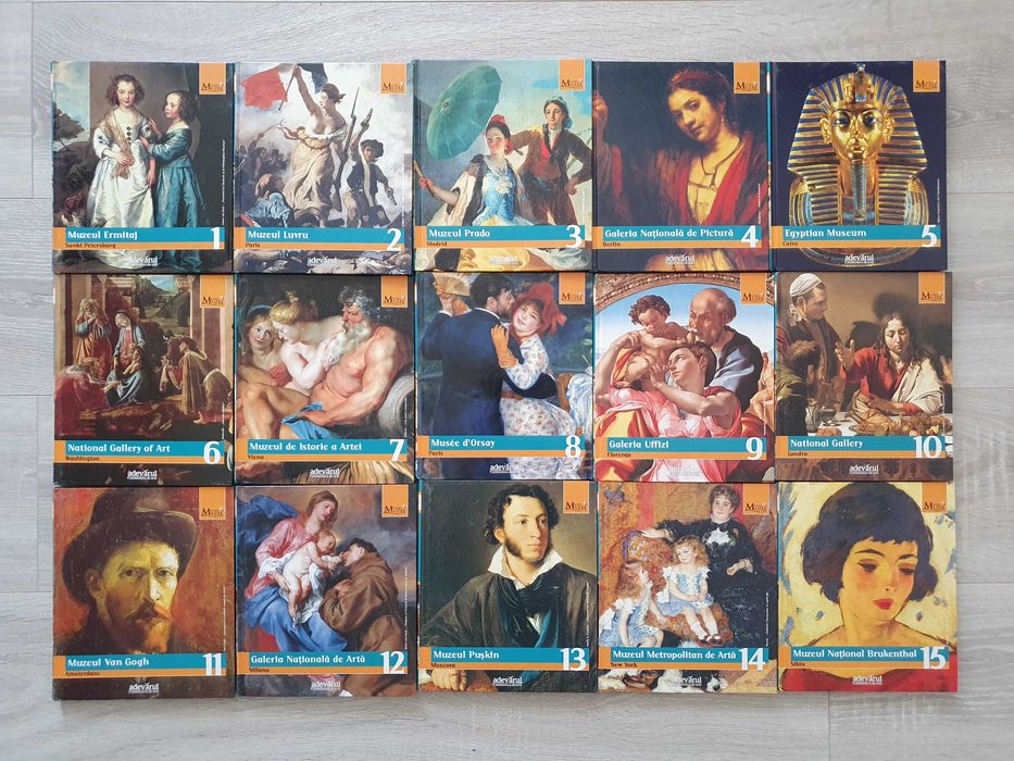 MARILE MUZEE ALE LUMII (15 volume - complet)