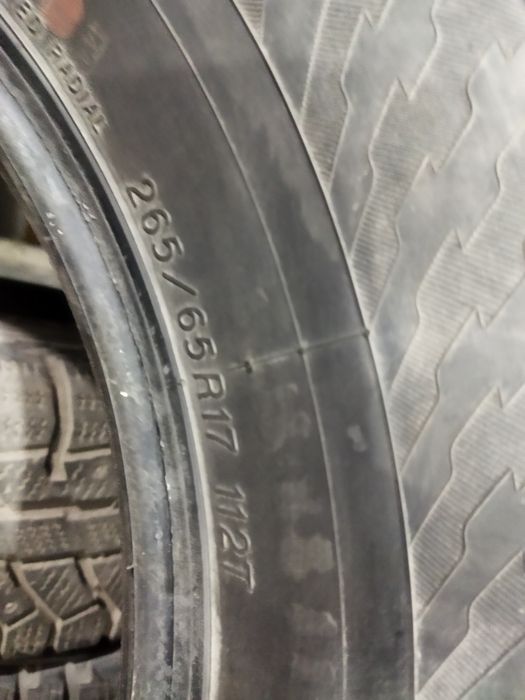 Шины Йокогама 265/65/17 комплект