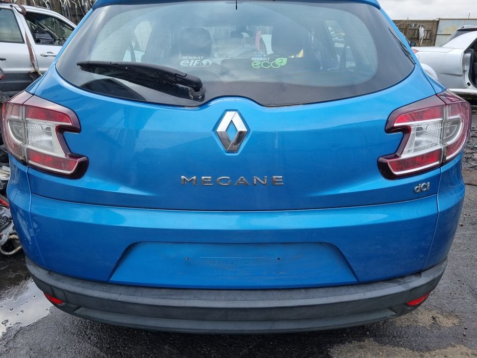 Bară spate completă, spoiler Renault Megane 3 kombi, breack brec combi