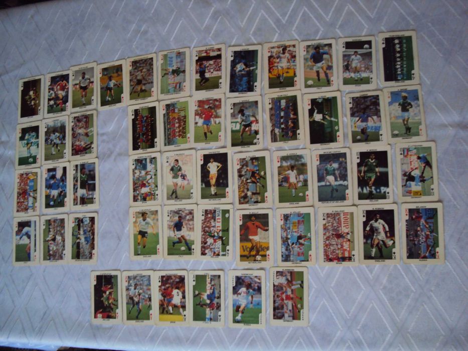 Карти от дъвки футболисти "Евро 88"