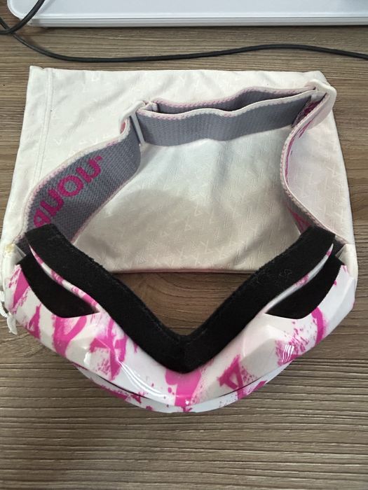 Ochelari Ski / Snowboard Anon (Burton) Noi, Alb cu Roz