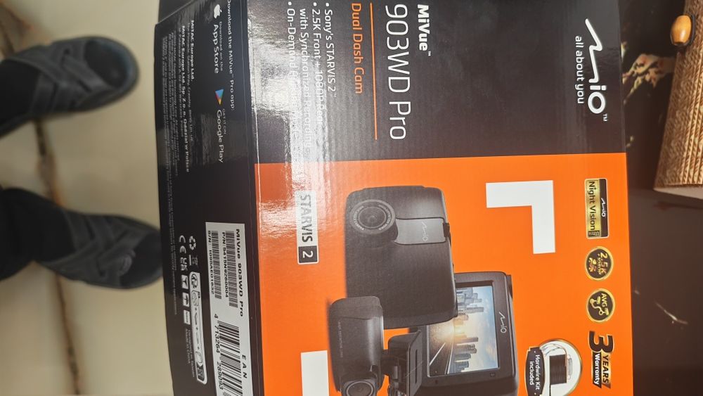 kit parcare camera auto duala DVR MIO MiVue 903WD Pro