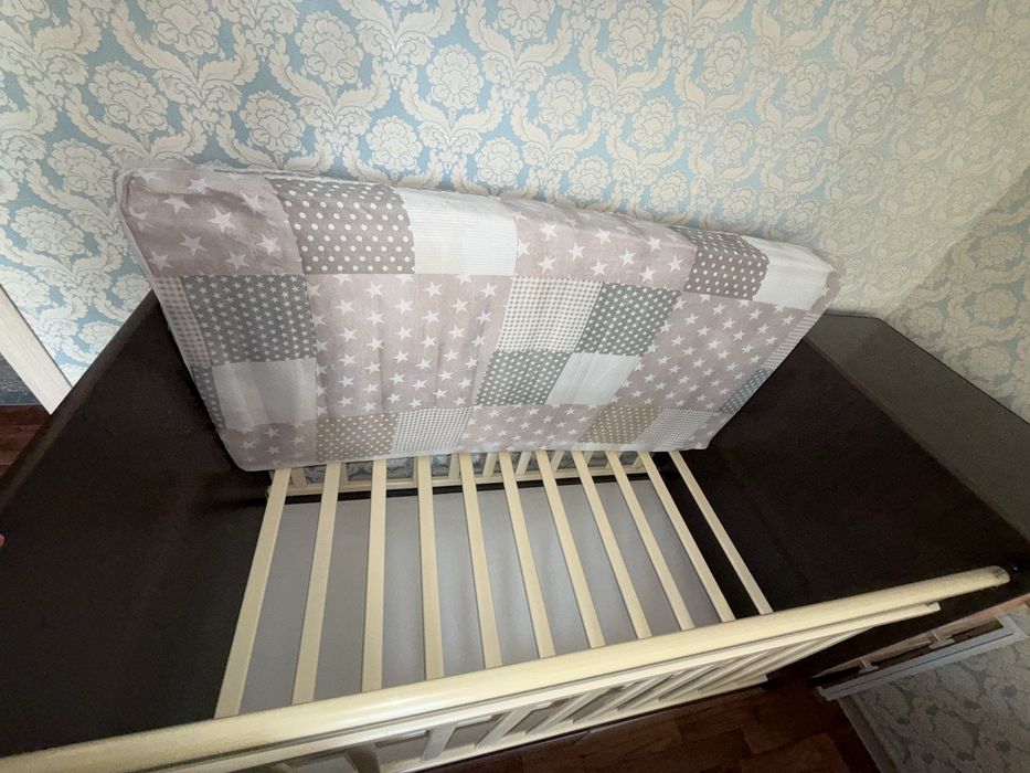 Манеж 3в1 шкаф кровать