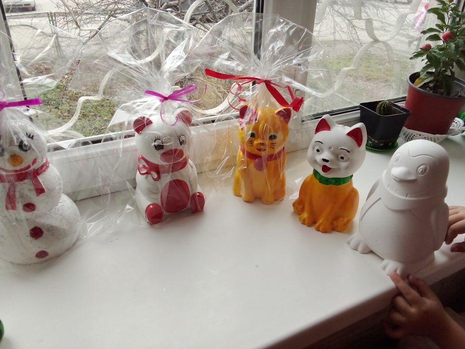 Капилки из гипса.