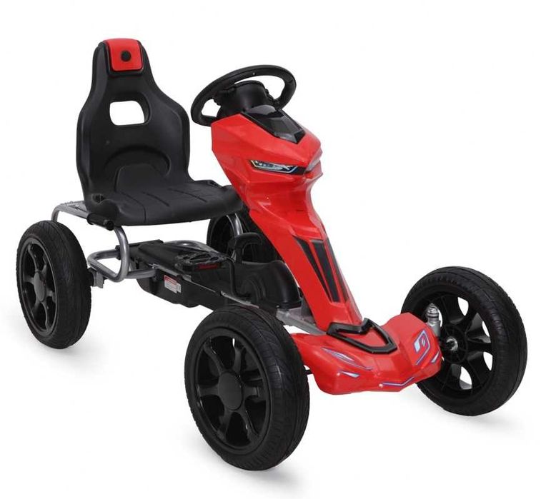 Kart cu pedale copii Nichiduta Go Kart Extreme roti Eva varsta 5-12ani